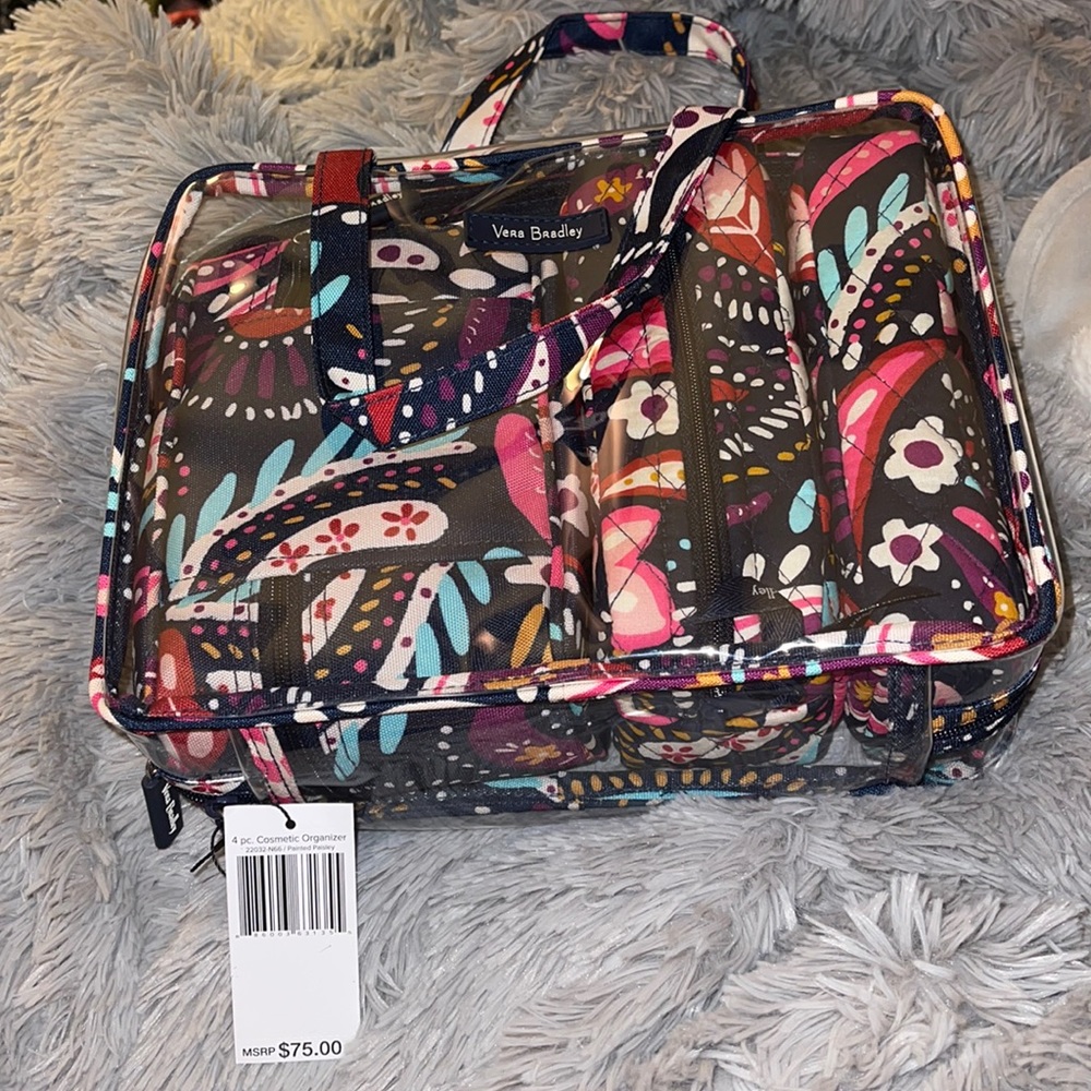 4 pc. Cosmetic Organizer Vera Bradley